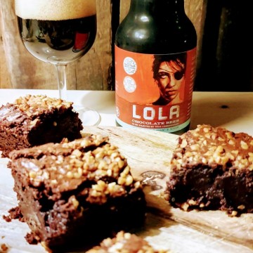 Lola Chocolade Beer met Brownie - Streekbierenweekend Zaventem 
